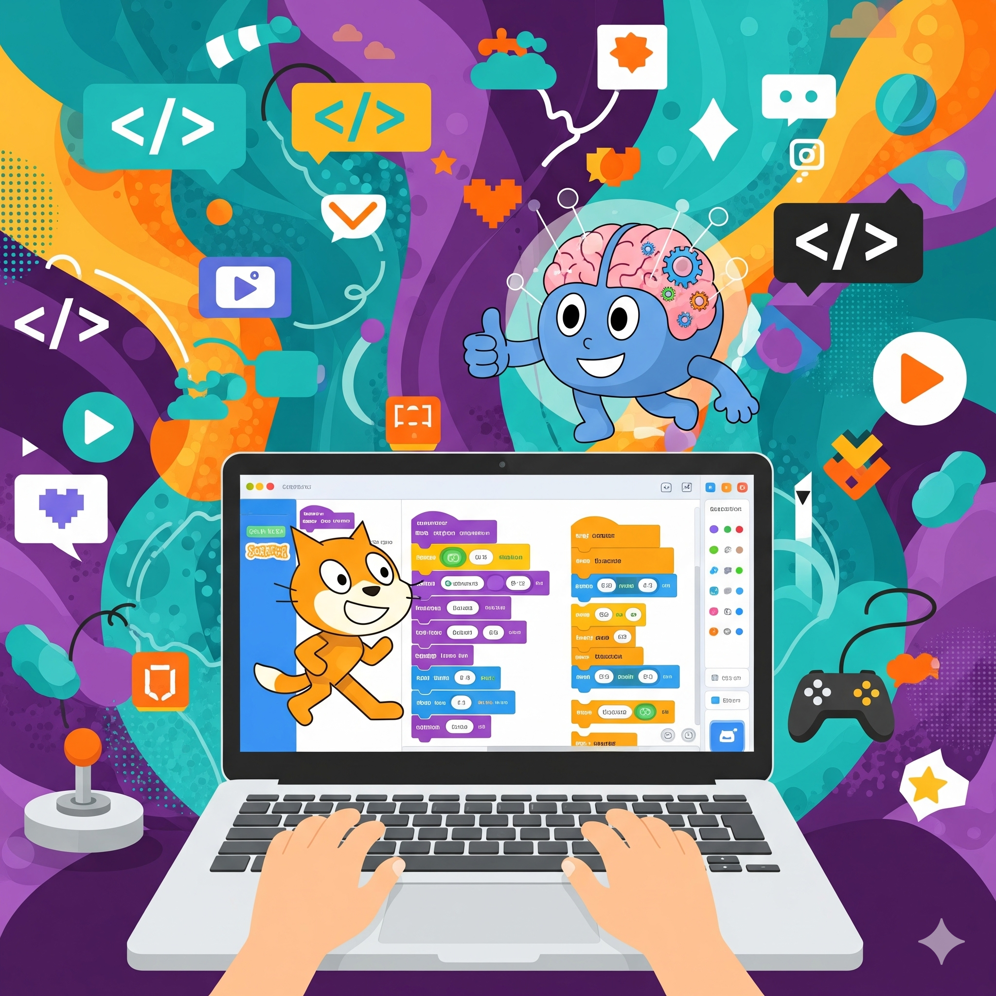 Coding with Scratch and AI